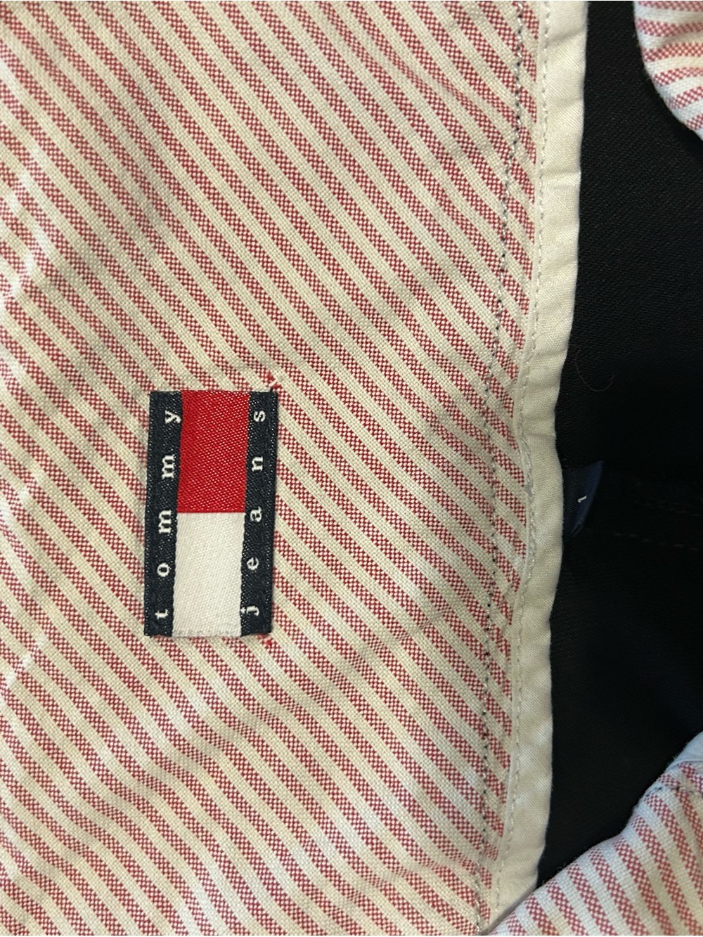 Tommy Hilfiger Red, White & Navy Boot Cut Pants